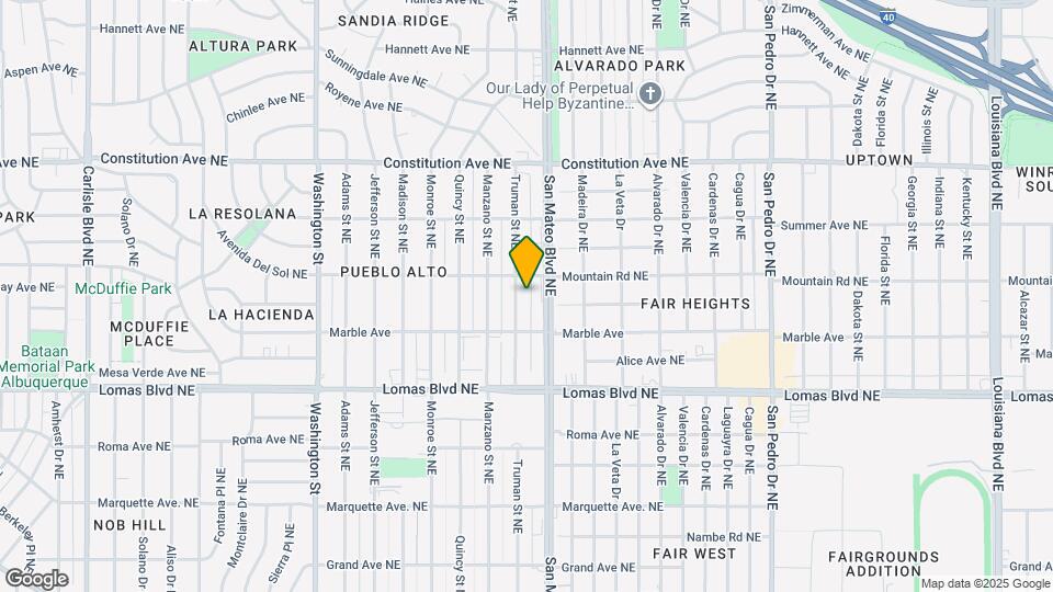 724 Truman St NE Mapa y Detalles de la Ubicación