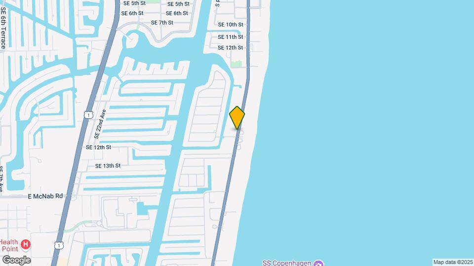 1391 S Ocean Blvd Map and Location Details