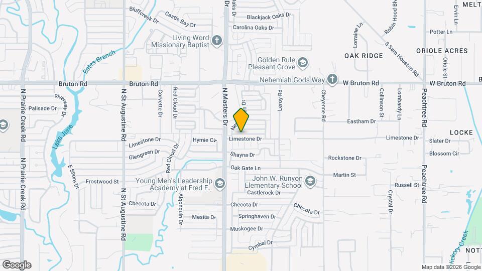 10323 Limestone Dr Mapa y Detalles de la Ubicación
