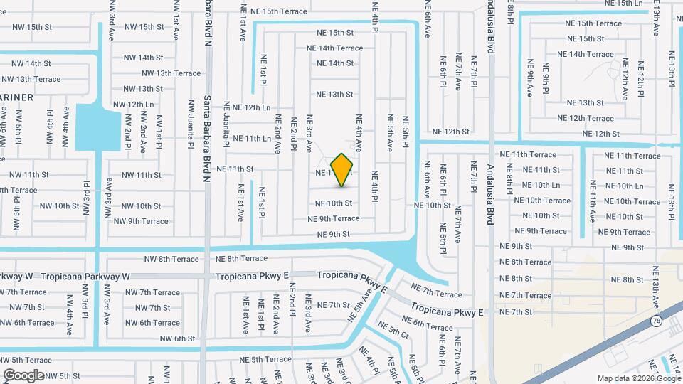 330 NE 10th Terrace Map and Location Details
