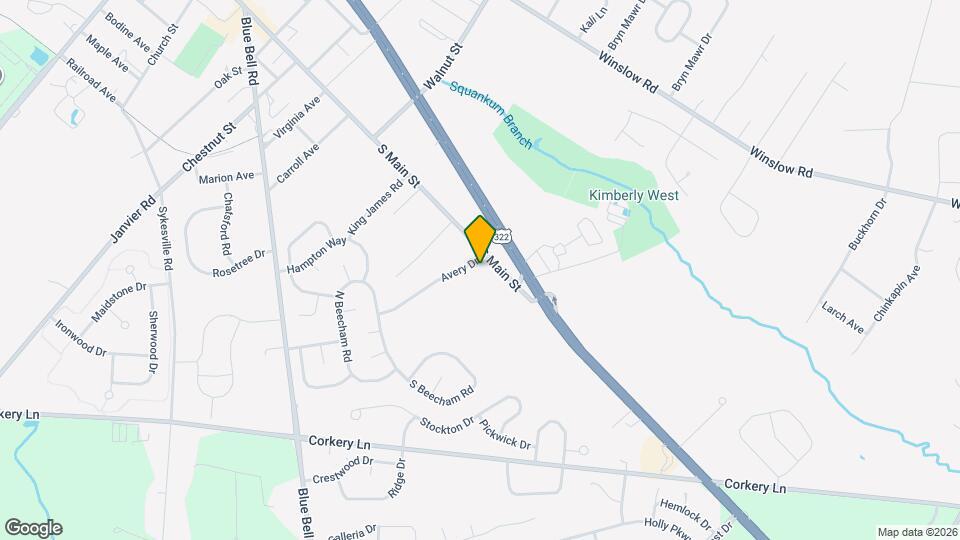 6 Avery Dr Map and Location Details