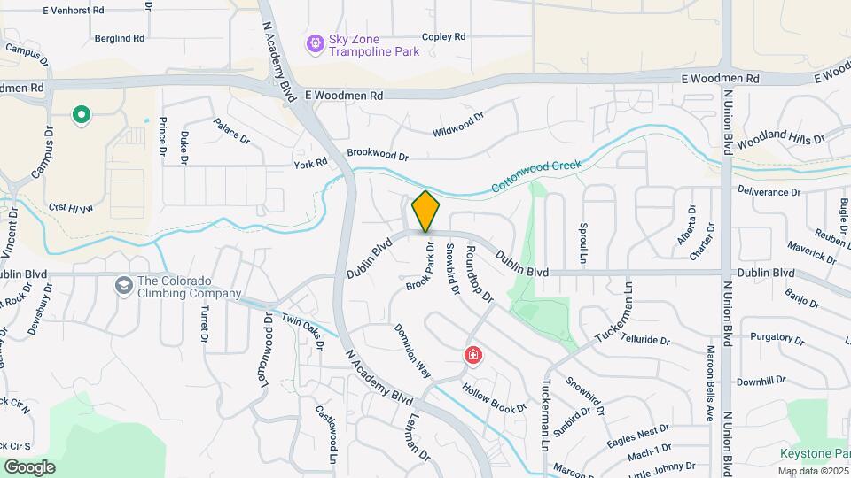 6580 Brook Park Dr Map and Location Details