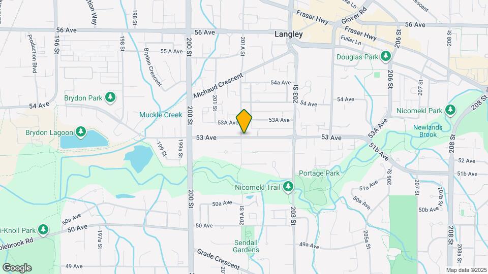 20175-20153 53 Ave Map and Location Details