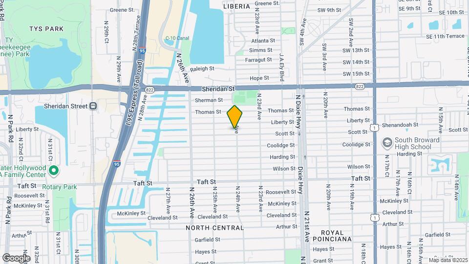 2403 Scott St Mapa y Detalles de la Ubicación