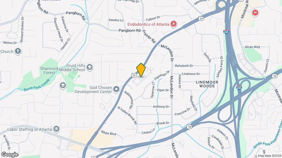 1325 Kingston Trail Map and Location Details