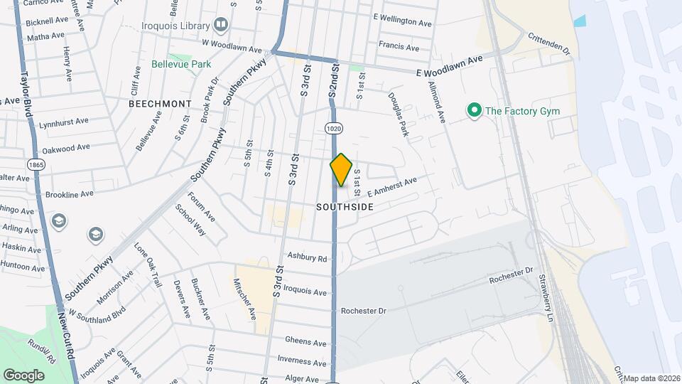 4925 Southside Dr Map and Location Details