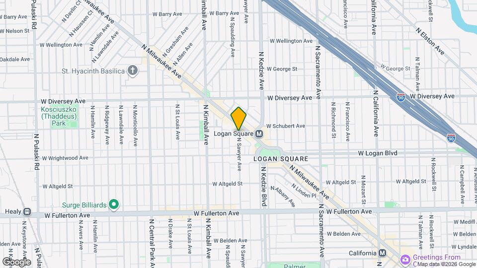 2645 N Sawyer Ave Mapa y Detalles de la Ubicación
