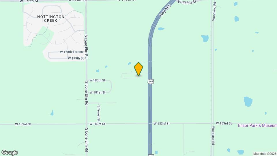 13316 W 180th St Map and Location Details