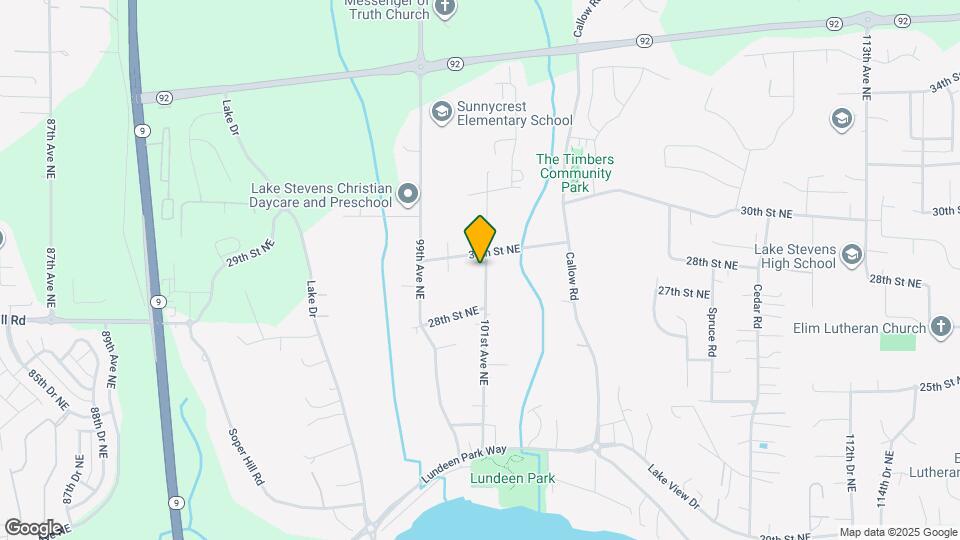 2928 101st Ave NE Map and Location Details