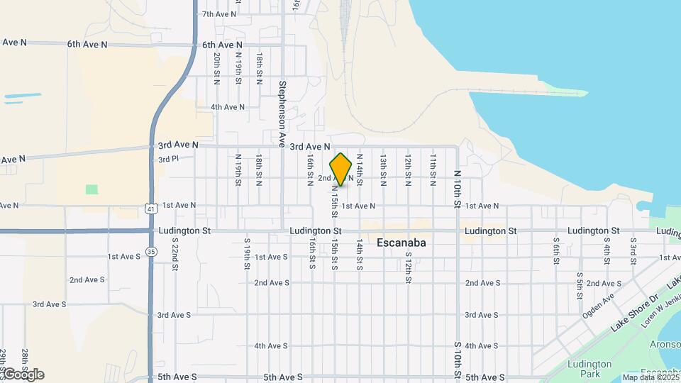 214 N 15th St Map and Location Details