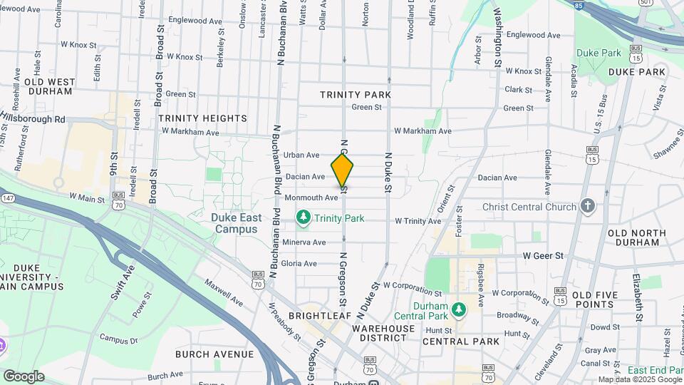 1002 Monmouth Ave Map and Location Details