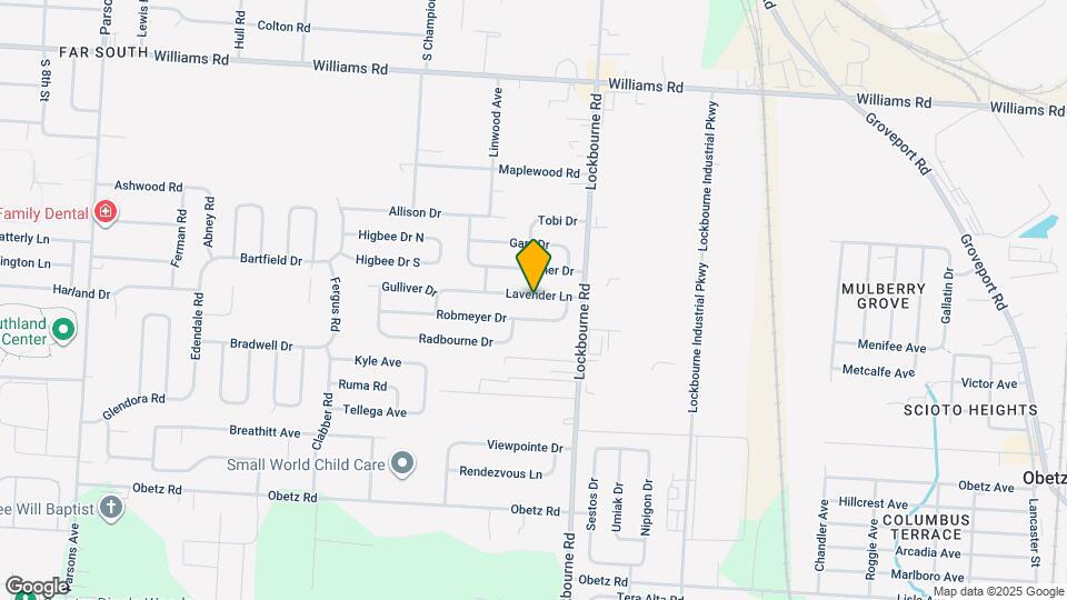 1057 Lavender Ln Map and Location Details