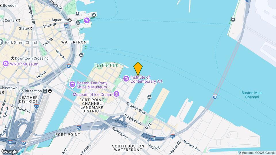 300 Pier 4 Blvd. Map and Location Details