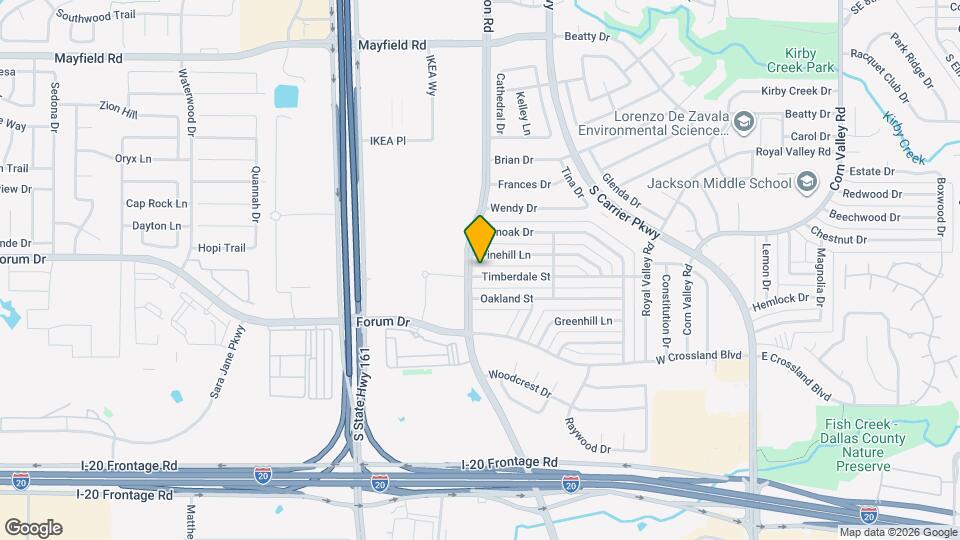 854 Timberdale St Map and Location Details