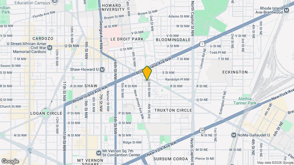 1708 3rd St NW Map and Location Details