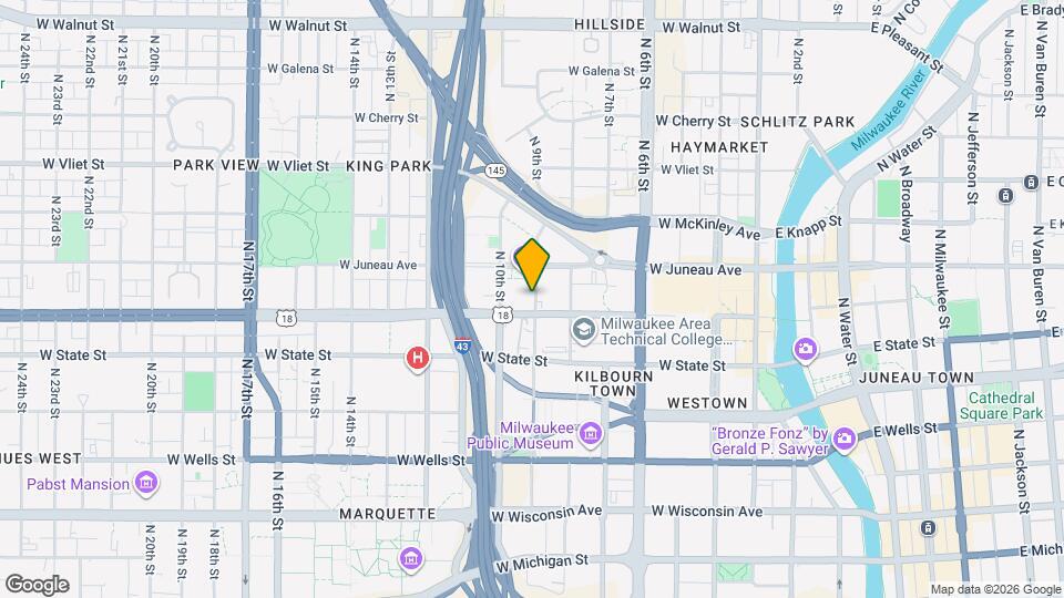 1125 N 9th St Map and Location Details