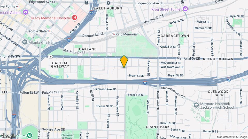 351 Cherokee Ave SE Mapa y Detalles de la Ubicación