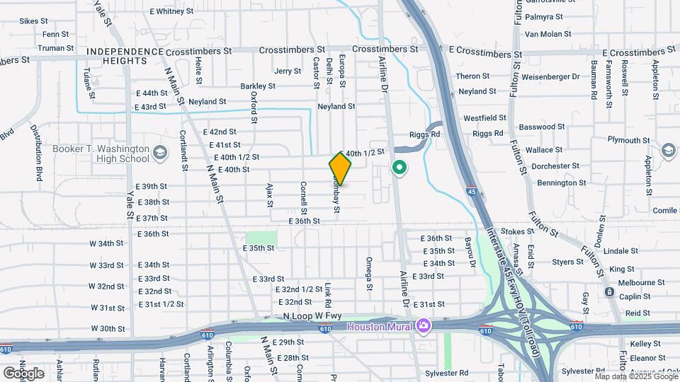901 E 38th St Map and Location Details
