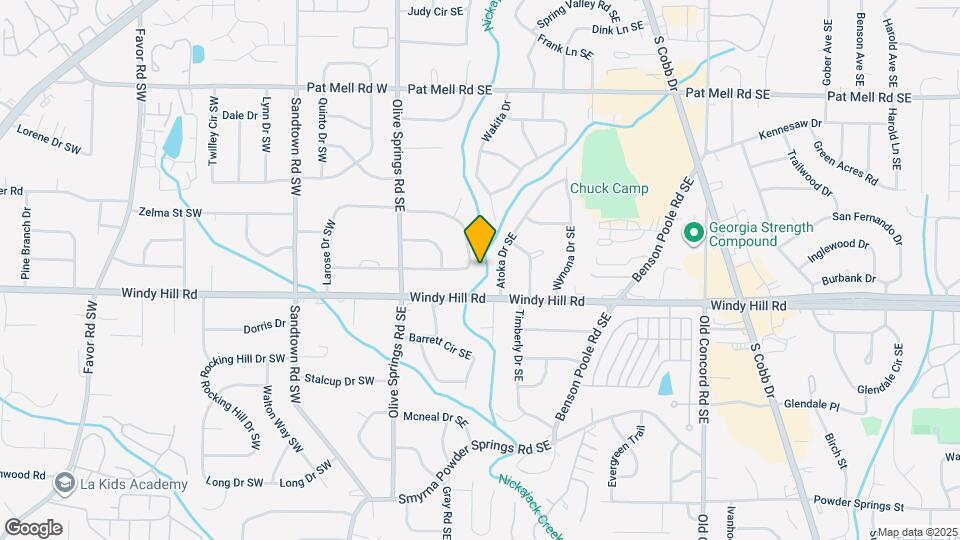 102 Larose Cir SE Map and Location Details