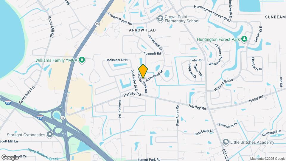 10498 Arrowhead Dr Map and Location Details