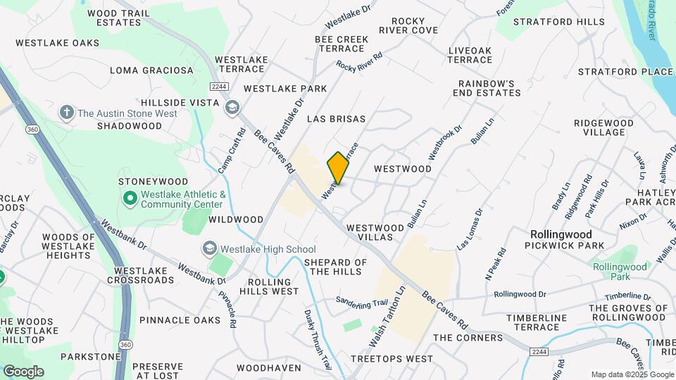 201 Westwood Terrace Map and Location Details