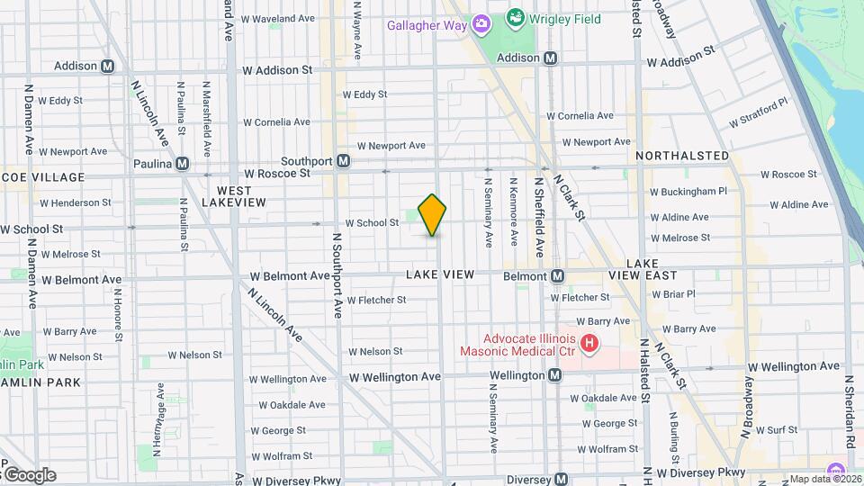 3236 N Racine Ave, Unit J01P Mapa y Detalles de la Ubicación