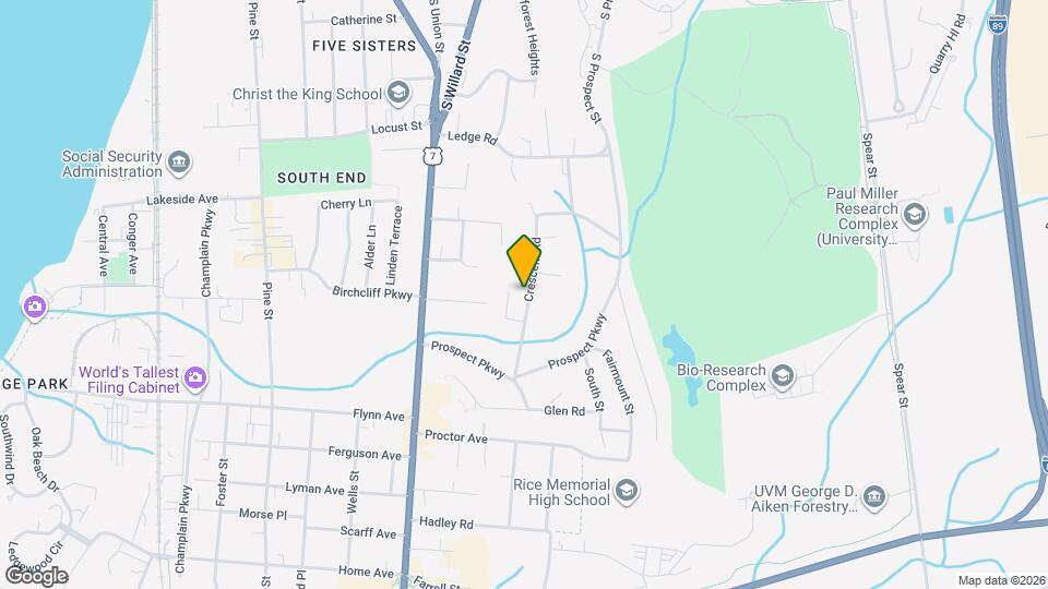 85 Crescent Rd Mapa y Detalles de la Ubicación