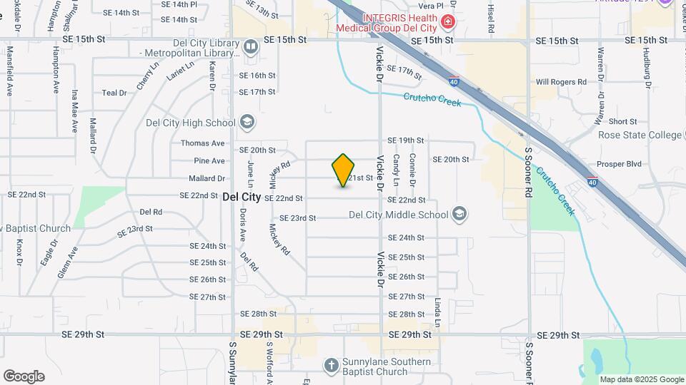 4601 SE 22nd St Map and Location Details