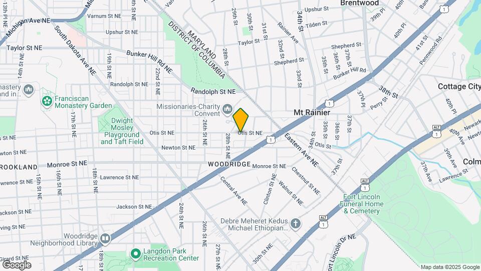 2827 Otis St NE Mapa y Detalles de la Ubicación