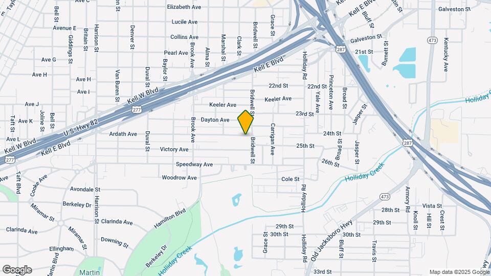 1631 Ardath Ave Map and Location Details