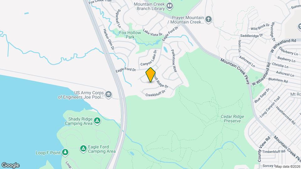 8420 Ridge Creek Dr Map and Location Details