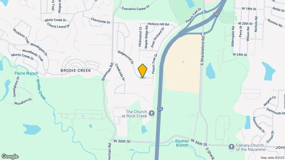 14107 Ridgewood Dr Map and Location Details