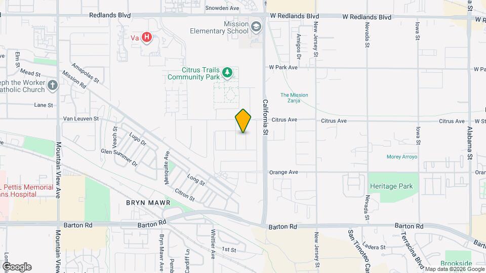 10964 Roble St Map and Location Details