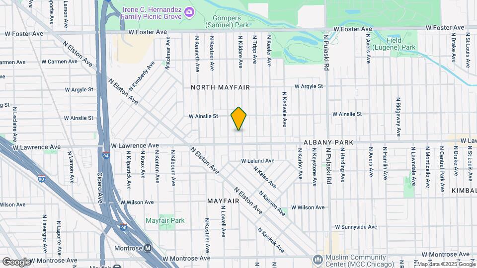 4820 N Kildare Ave Map and Location Details