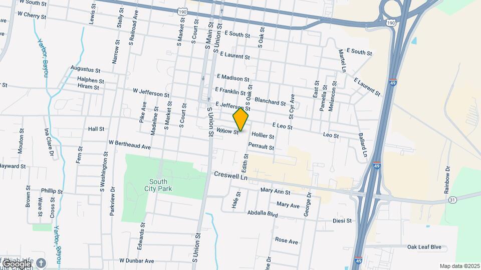 1029 Azalea St Map and Location Details