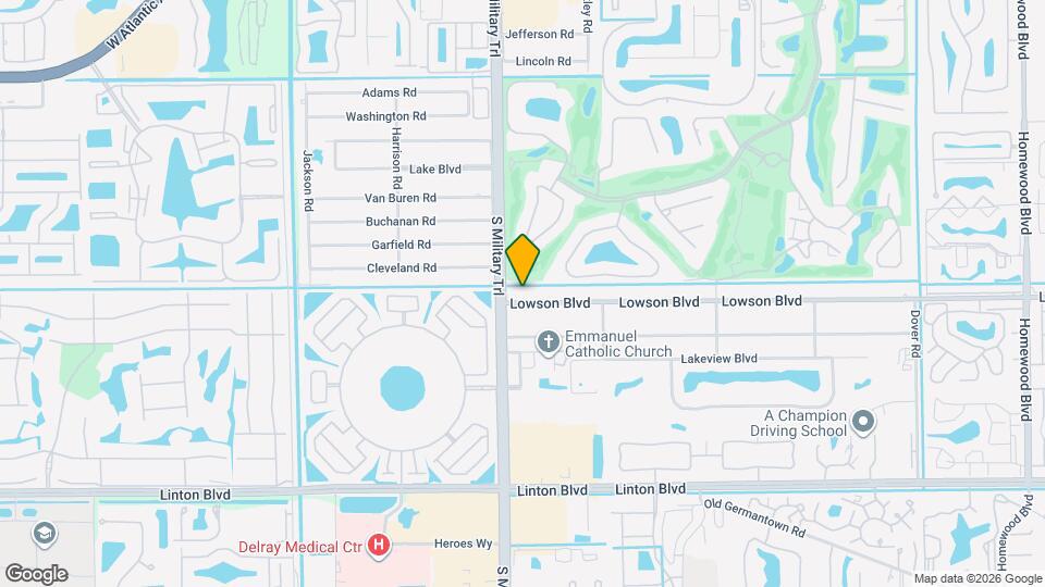 3929 Lowson Blvd Map and Location Details