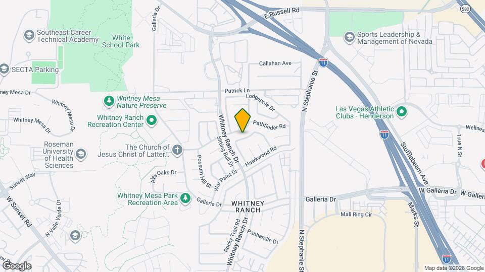 933 Derringer Ln Map and Location Details