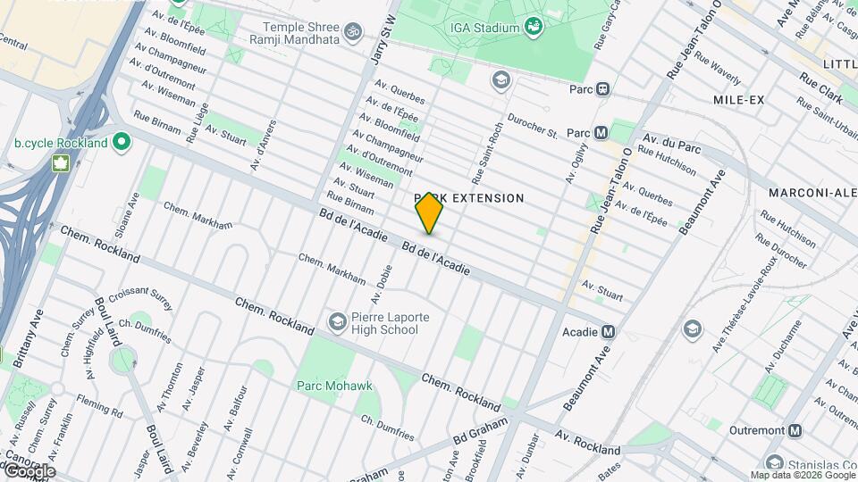 7740 Birnam St Map and Location Details