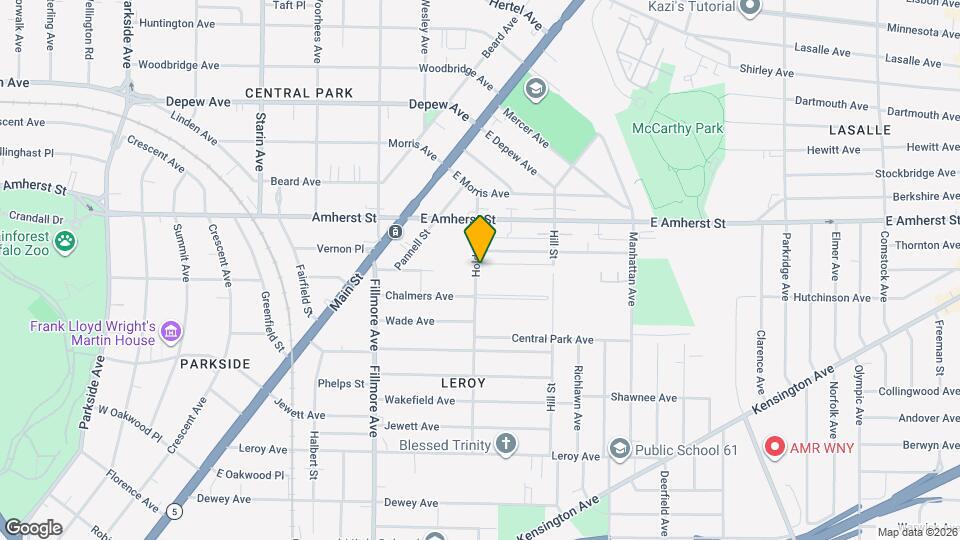 Elim Townhomes Map and Location Details