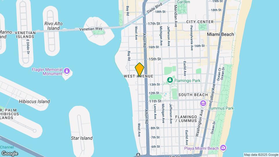 Golden West Condominium Map and Location Details