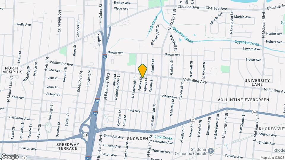 934 Alaska St Mapa y Detalles de la Ubicación