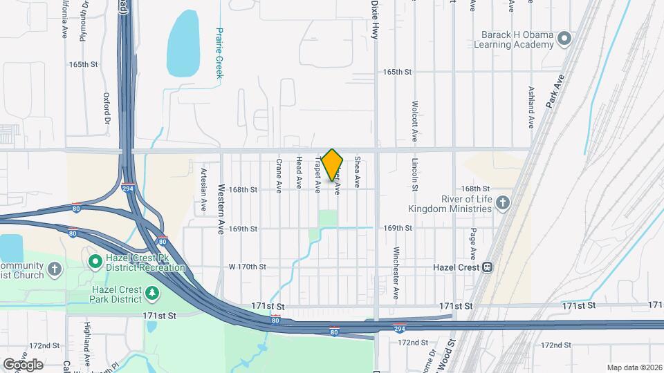 16784 Bulger Ave Mapa y Detalles de la Ubicación