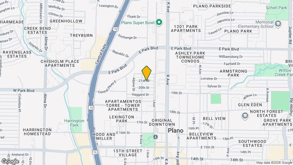 904 21st St Map and Location Details