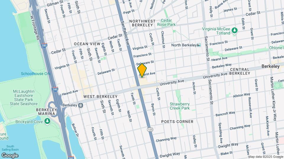 1931 San Pablo Ave Map and Location Details