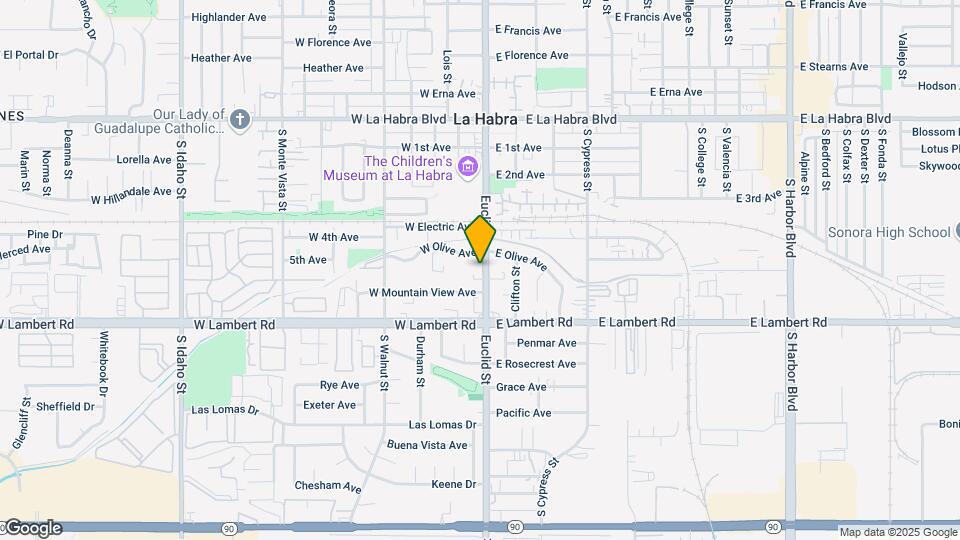 517 S Euclid St Mapa y Detalles de la Ubicación