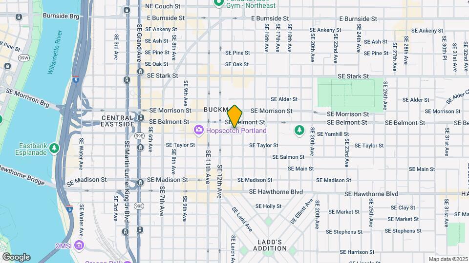 1305 SE Yamhill St Map and Location Details