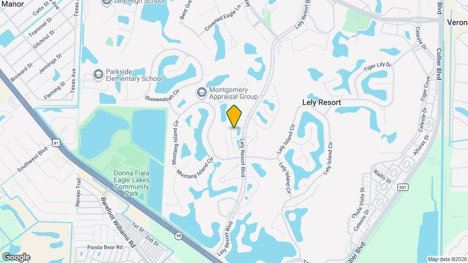 8432 Indian Wells Way Map and Location Details