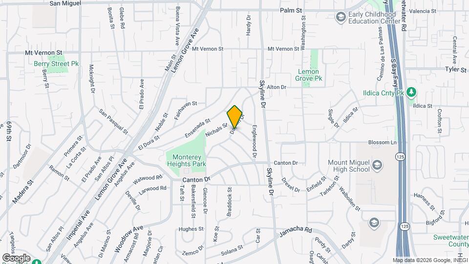 1835 Dayton Dr Map and Location Details