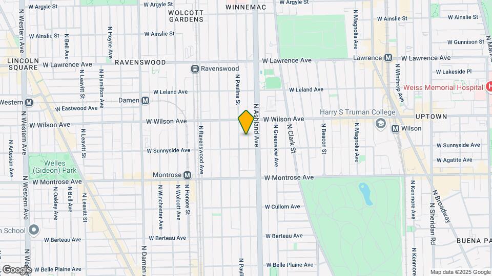 4519-27 N Paulina St Map and Location Details