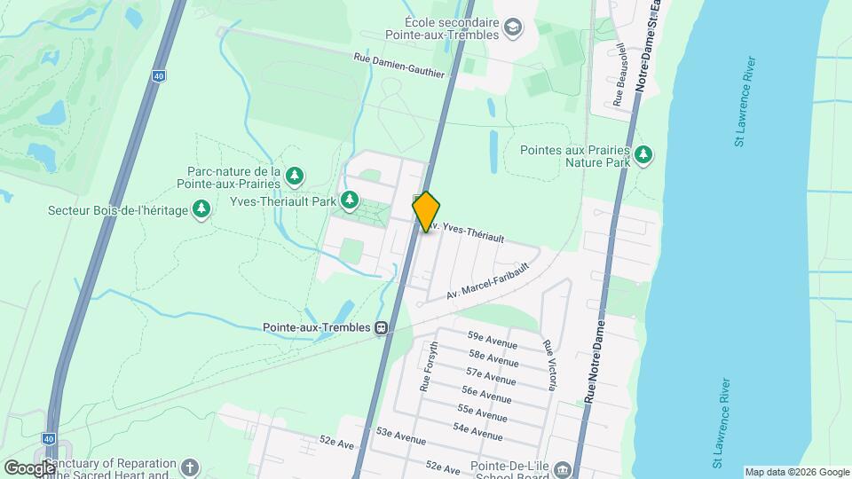 14680 Sherbrooke Rue E Map and Location Details